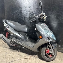 ★支払総額6.8万円★走行テスト済み！下取り可能！ キムコ レーシング125FI RFBSR リアタイヤ新品！LEDヘッドライト！4スト、インジェクション！通勤通学に♪の画像