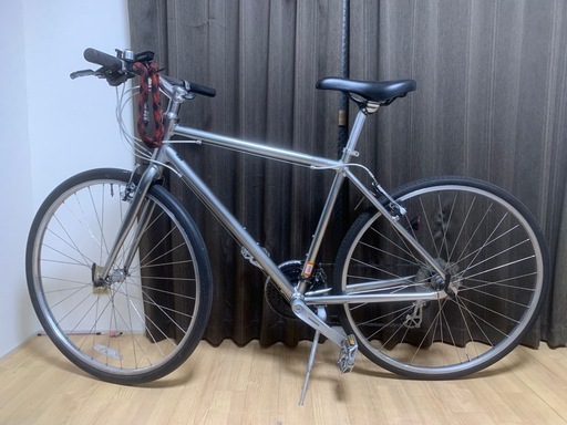 RITEWAY 自転車シルバー アルミ 総合本体重量10、3kg