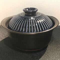 [受け渡し完了]銀峯陶器 菊花 ごはん土鍋 萬古焼（ガス用）