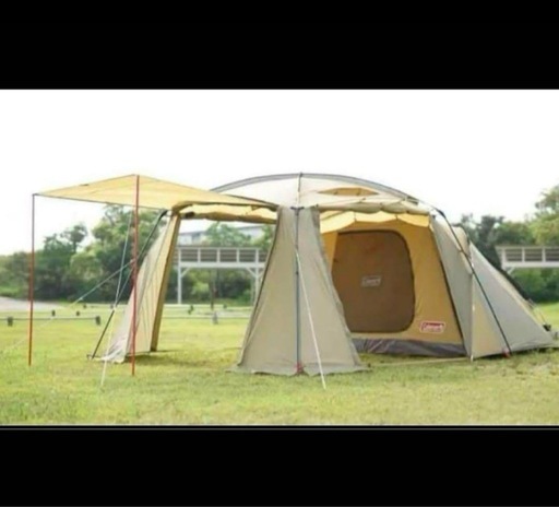 限定カラー　コールマン　ラウンドスクリーン2ルーム　オリーブ
