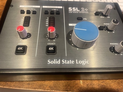 SSL2＋オーディオ・インターフェースUSBタイプ（箱有り） (TK