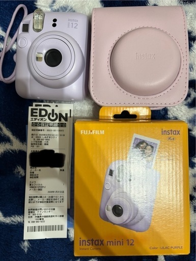 instax mini 12 チェキ