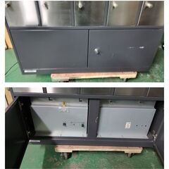 エーコー ストレージボックス 貴重品ロッカー 38人用 SB-38VDの画像