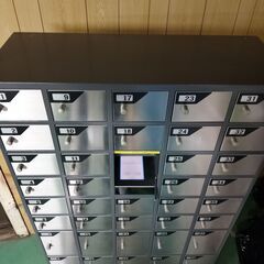 エーコー ストレージボックス 貴重品ロッカー 38人用 SB-38VDの画像