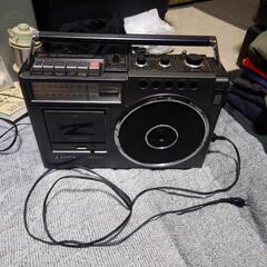 SANYO レトロラジカセ オシャレ