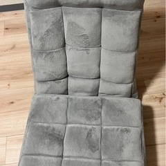 一人暮らし グレー 座椅子 タンスのゲン の画像