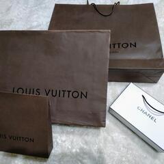LOUIS VUITTON＆CHANEL 紙袋4枚