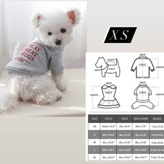 ♡ 《 小型犬・猫用 》超絶カワイイ୨୧⟡.· ペット服スウェット3点set ♡の画像