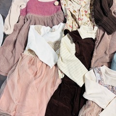 子供服　女の子服　90 プティマイン　バースデイの画像