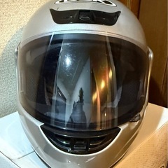★終了★OGKオープンフルフェイスヘルメット　ライトスモークシールド&箱付の画像