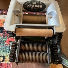 小野式手動製麺機 緑色 コンパクトの画像