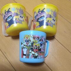 アンパンマン子供コップ三個