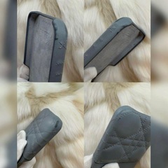 【 ※ 商品説明必読 ※ 】Lady Dior iPhone14 Pro カナージュラムスキンケースの画像