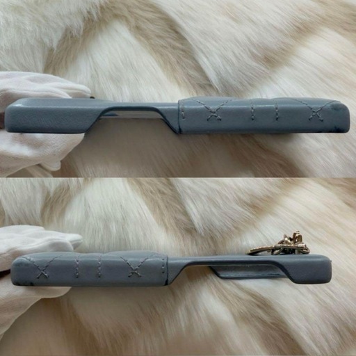 【 ※ 商品説明必読 ※ 】Lady Dior iPhone14 Pro カナージュラムスキンケース