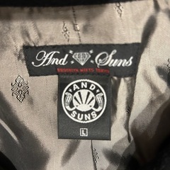 ANDSUNS ジャケット XLの画像