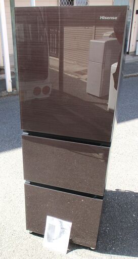 ☆ ハイセンスジャパン Hisense HR-G2802BR 282L 3ドア冷凍冷蔵庫◆2023年製・使い勝手抜群で見た目も良い