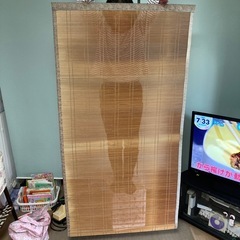 レトロな簾3枚まとめて　すだれ　日よけ