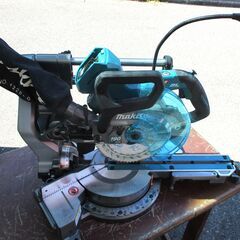 ☆ マキタ Makita LS008G 190mm 充電式 卓上スライドマルノコ 丸のこ 鋸◆AC機を超える高速切断の画像