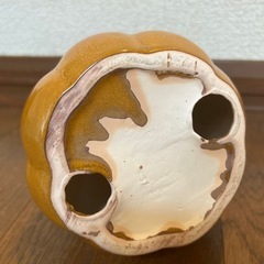 パンプキンの陶器の置物の画像