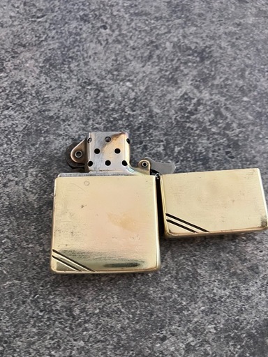 ビンテージzippo ブロック体刻印