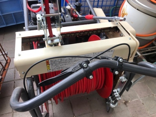 動噴霧機、新古？品（展示物）