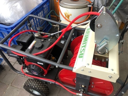 動噴霧機、新古？品（展示物）