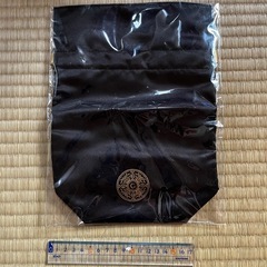 黒　巾着