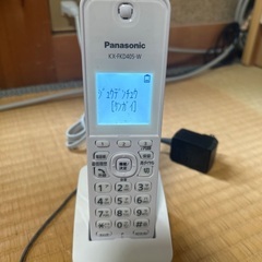 Panasonic電話機　子機一台の画像