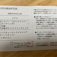 【取引決定】🐈‍⬛ ピアスの画像