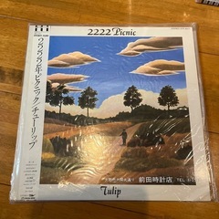 チューリップLPレコード3組の画像
