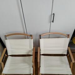 美品　使用1回　FIELDOOR キャンプ　チェア