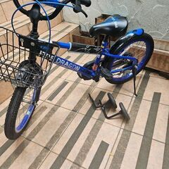 18インチ補助輪つき自転車★中古