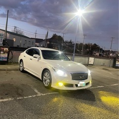 商品名  日産 フーガ 250 GTタイプP ホワイトY-51の画像