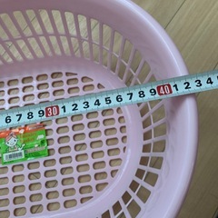 ランドリーバスケット 3個セットの画像