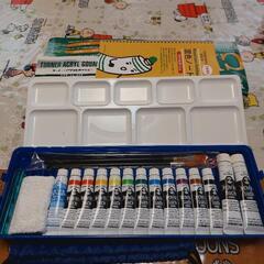 ターナー　アクリルガナッシュ　絵の具セット　中学　高校