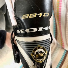 アイスホッケー靴　KOHO サイズ8EE約27cm 使用感ありの画像