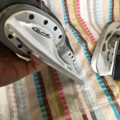 アイスホッケー靴　EASTON SY50 サイズ5.0約24センチ　使用感ありの画像