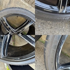 255/35r19 2018年製造 ダンロップSPORT MAXX 8.5J +45 ハブ径約
