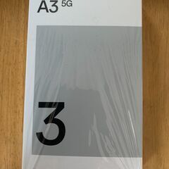 OPPO A3　5G 新品未使用  メモリー128 GB 