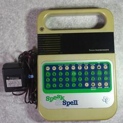 speak&spell　テキサス　インスツルメンツ社　オリジナル...