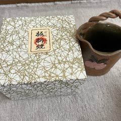 【板柳焼】花瓶の画像