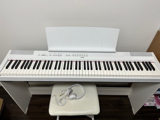 YAMAHA P-115B 電子ピアノ キーボード 88鍵盤 2015年製 ★ Amazon | ヤマハ YAMAHA 電子ピアノ Pシリーズ 88鍵盤 ブラック