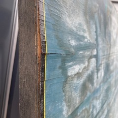 ビンテージ 昭和レトロ古道具 黒板 大きいサイズの画像