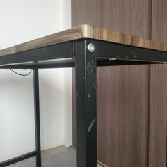 机、2口コンセント付きの画像