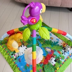 ベビージム　フィッシャープライス　レインフォレスト　おねんねジムの画像