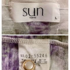 ꒰SUN꒱昭和レトロ ぶどう柄 半袖 ブラウス 春夏 カットソー 夢可愛いの画像
