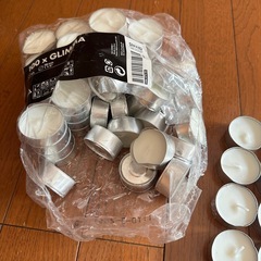 IKEA ティーライトキャンドル　1個5円の画像