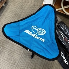 【未使用品‼️】希少非売品 ヨコハマタイヤ BluEarth 三脚パイプチェア 3点セット(2個未使用･1個中古) 折りたたみイス アウトドア･キャンプ用品の画像