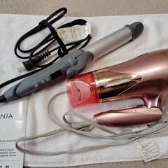 ドライヤー、ヘアアイロンセットで！