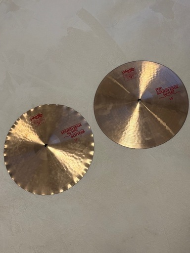 打楽器、ドラム : Paiste 2002 Sound Edge Hi-Hat 14